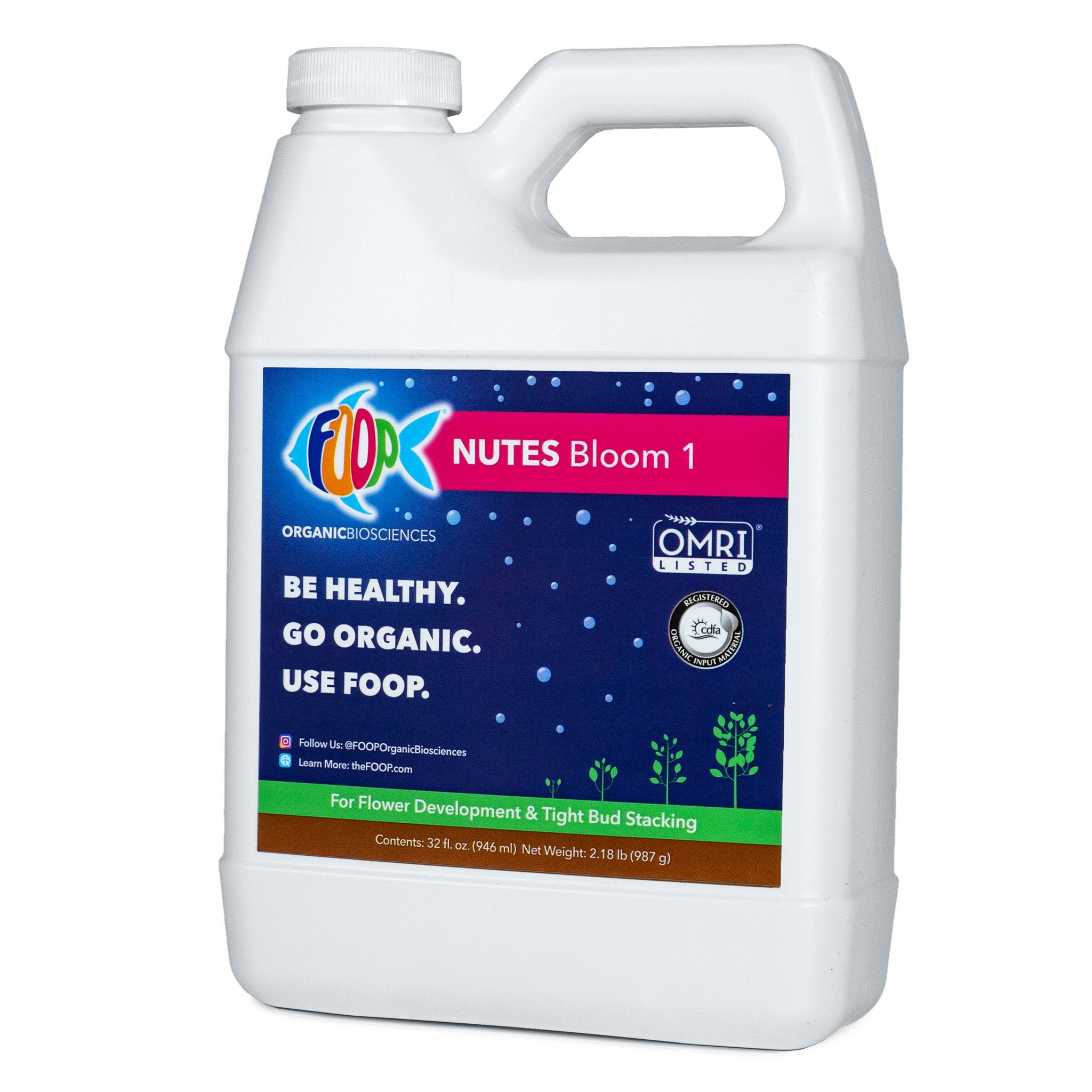FOOP Nutes Bloom 32oz Retail Bundle