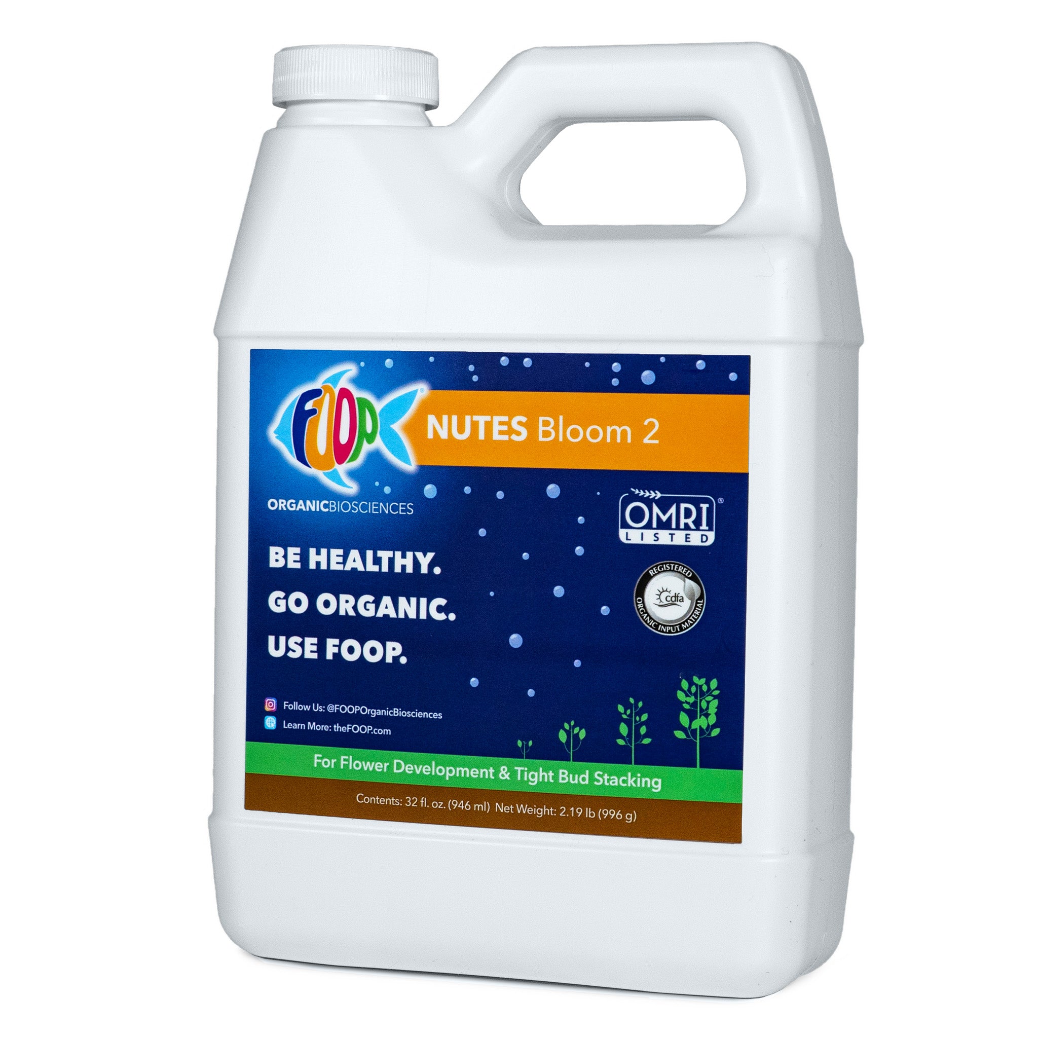 FOOP Nutes Bloom 32oz Retail Bundle