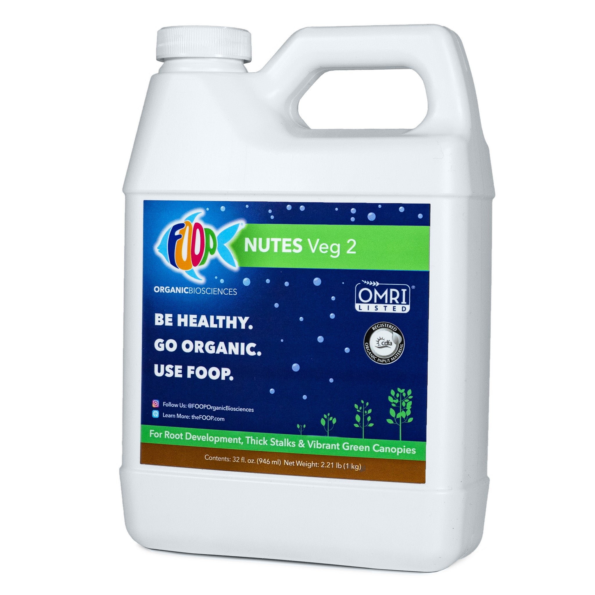 FOOP Nutes Veg & Bloom 32oz Retail Bundle