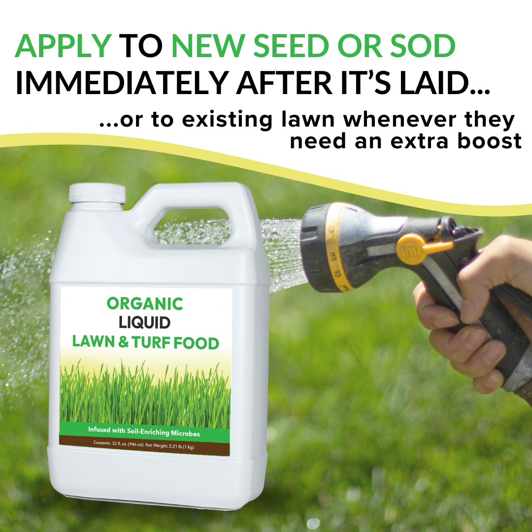 Organic Liquid Lawn & Turf Food - 32oz