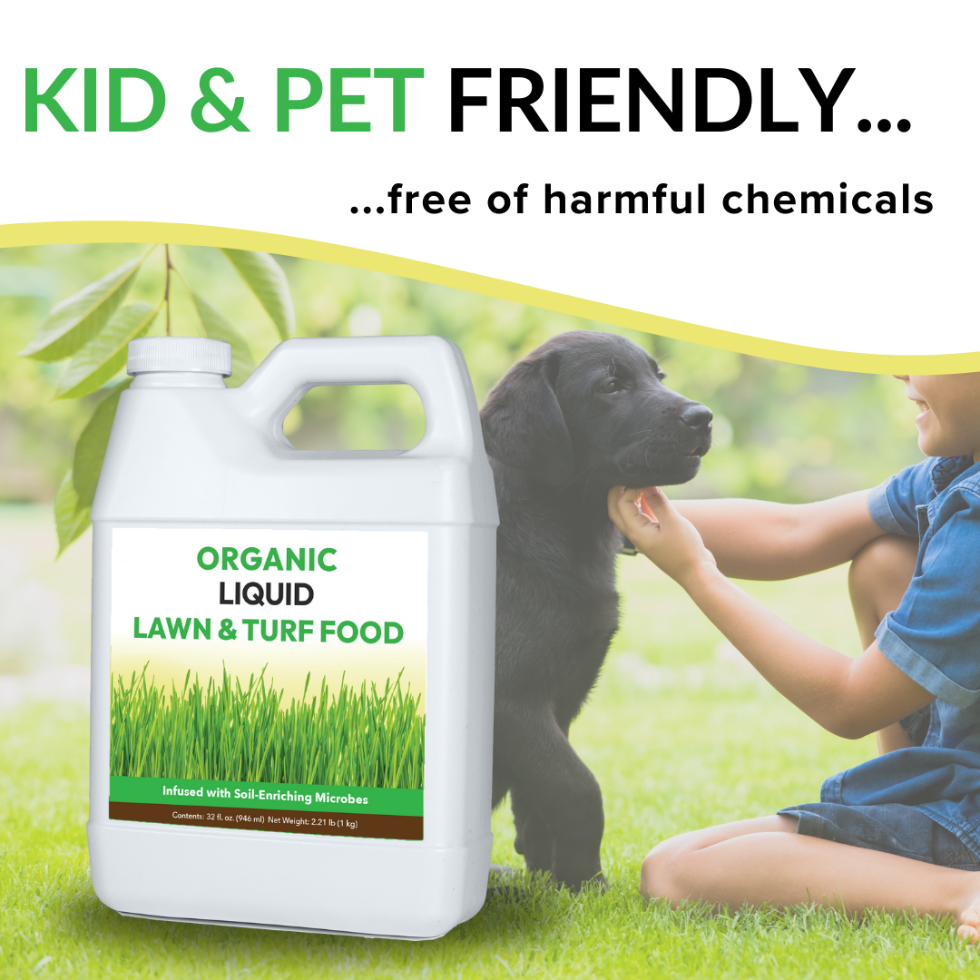 Organic Liquid Lawn & Turf Food - 32oz