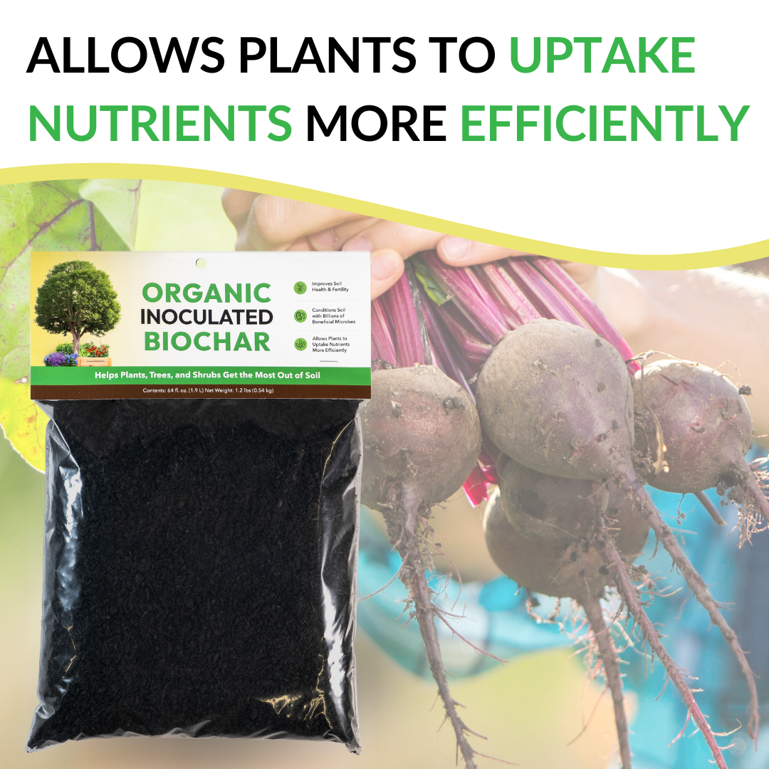 Organic Inoculated Biochar - 64oz