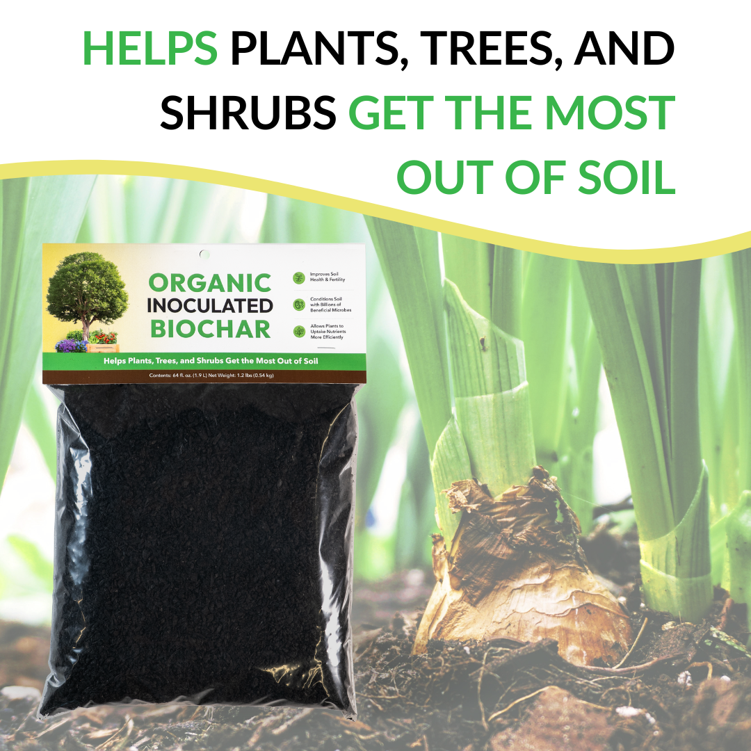 Organic Inoculated Biochar - 64oz