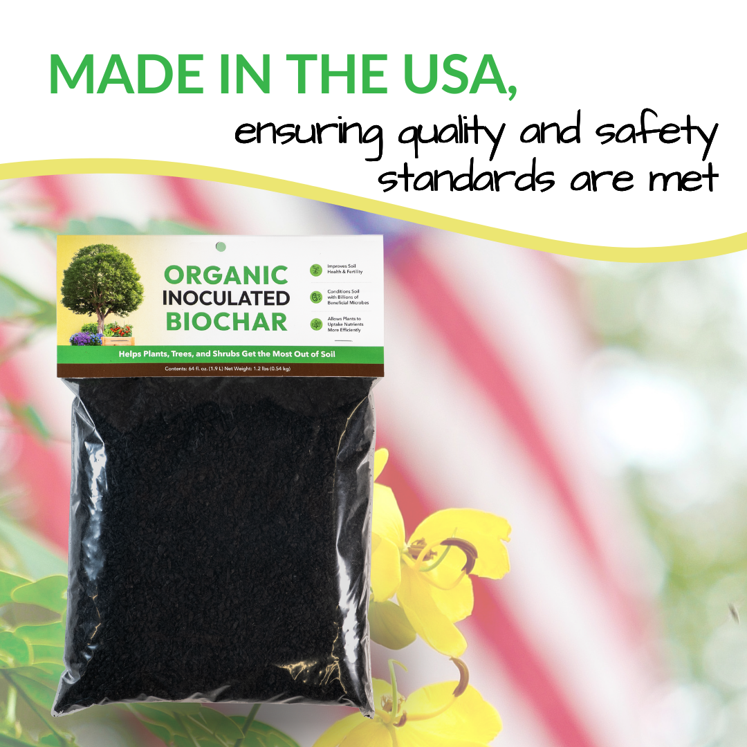 Organic Inoculated Biochar - 64oz (Case of 6 Units)