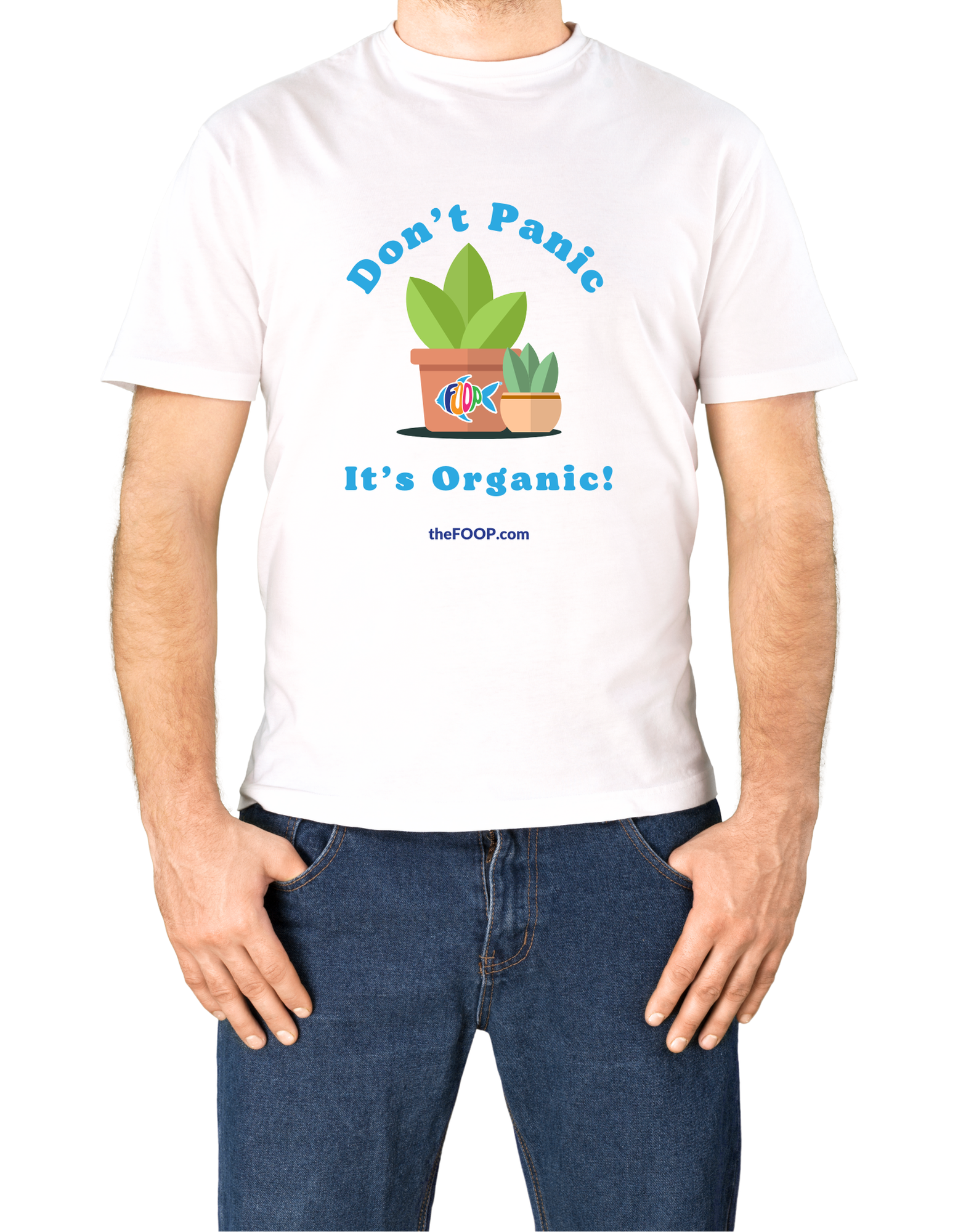 FOOP Don't Panic It's Organic T-Shirt