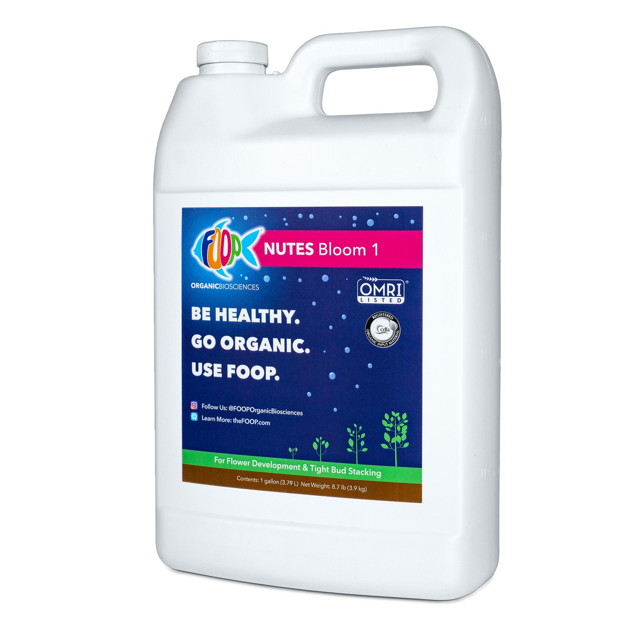 FOOP Nutes Veg & Bloom Gallon Retail Bundle