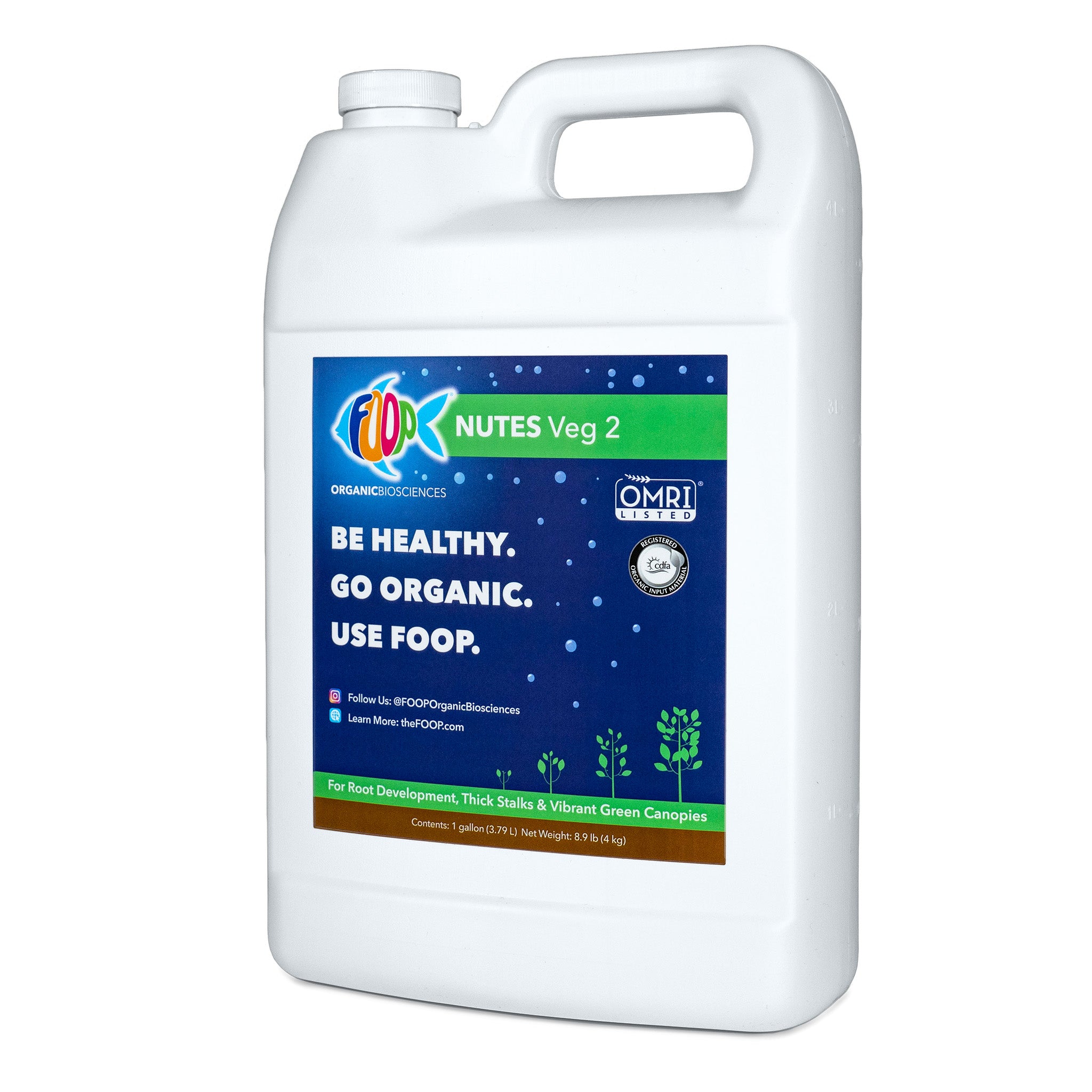 FOOP Nutes Veg & Bloom Gallon Retail Bundle