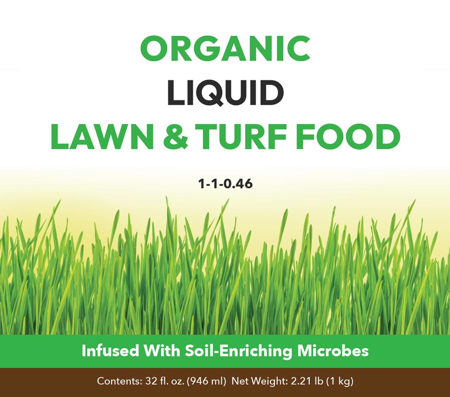 Organic Liquid Lawn and Turf Food - 32oz (Case of 12)