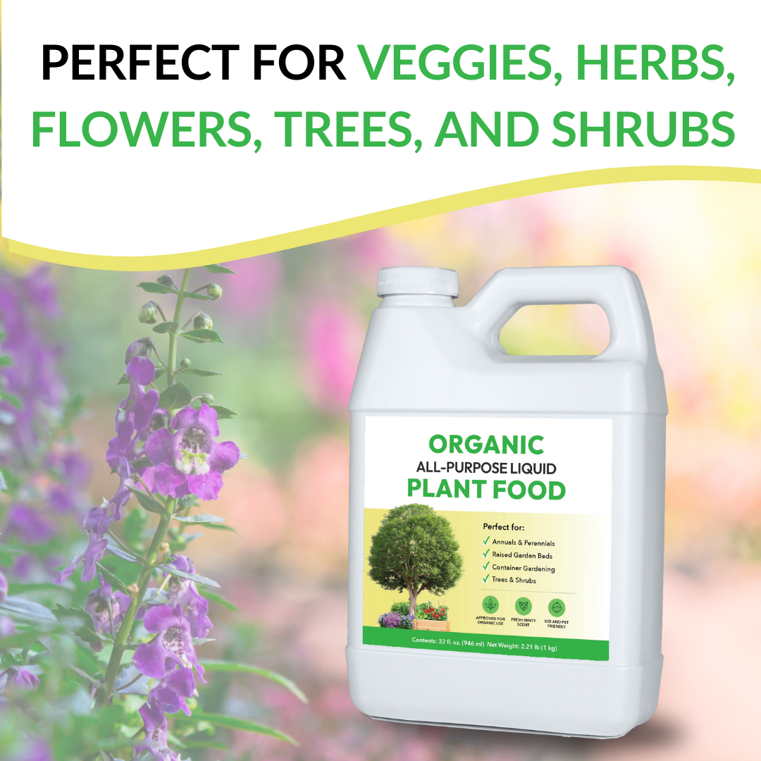 Organic All-Purpose Liquid Plant Food - 32oz (Case of 12 Units)
