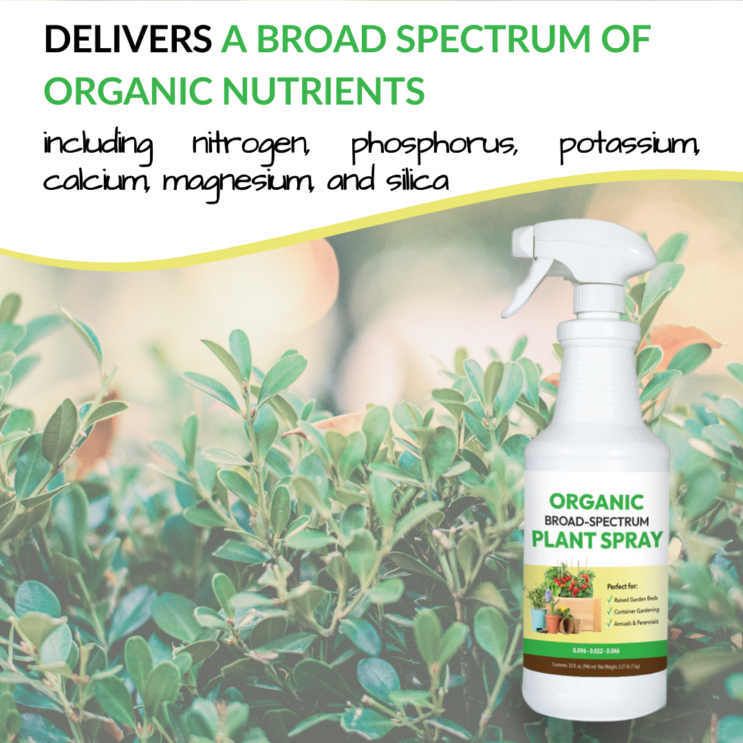 Organic Broad-Spectrum Plant Spray - 32oz (Case of 12 Units)