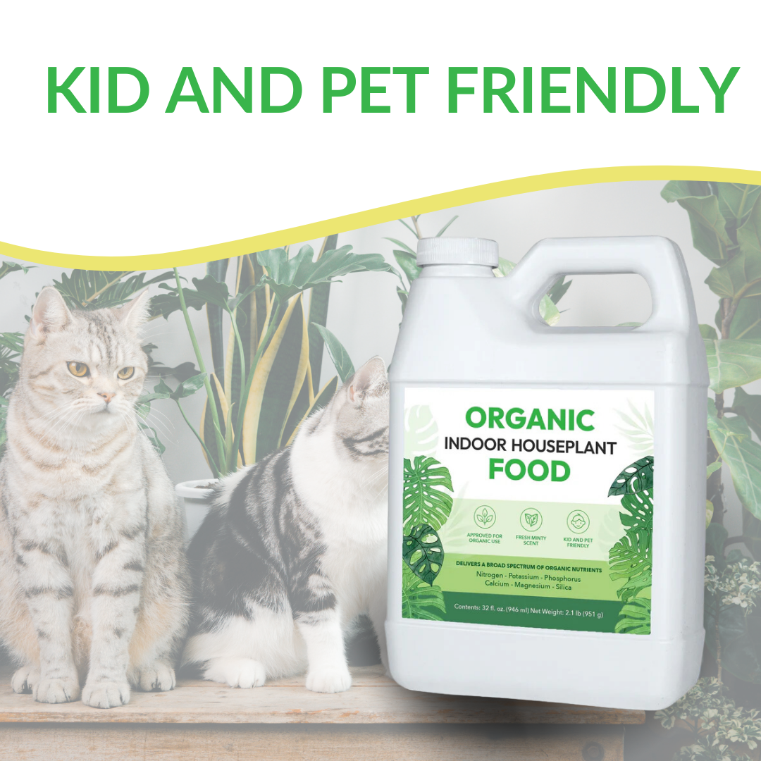 Organic Indoor Houseplant Food - 32oz (Case of 12 Units)