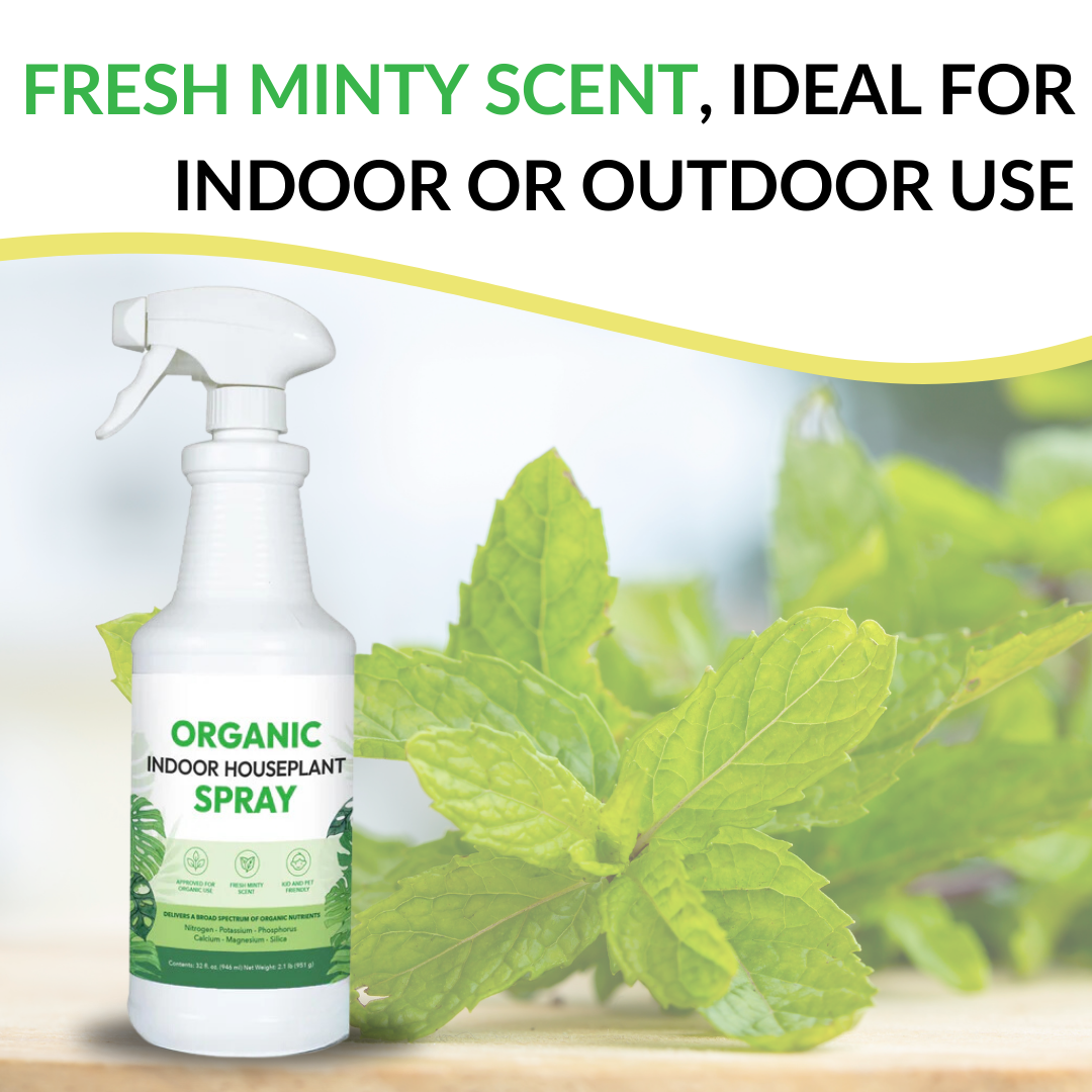 Organic Indoor Houseplant Spray - 32oz (Case of 12 Units)