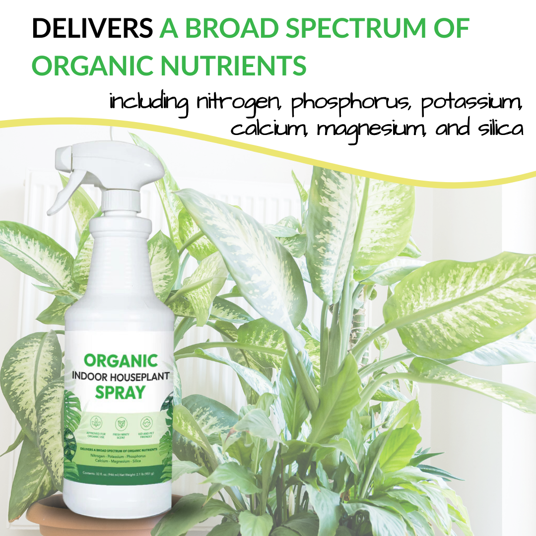 Organic Indoor Houseplant Spray - 32oz (Case of 12 Units)