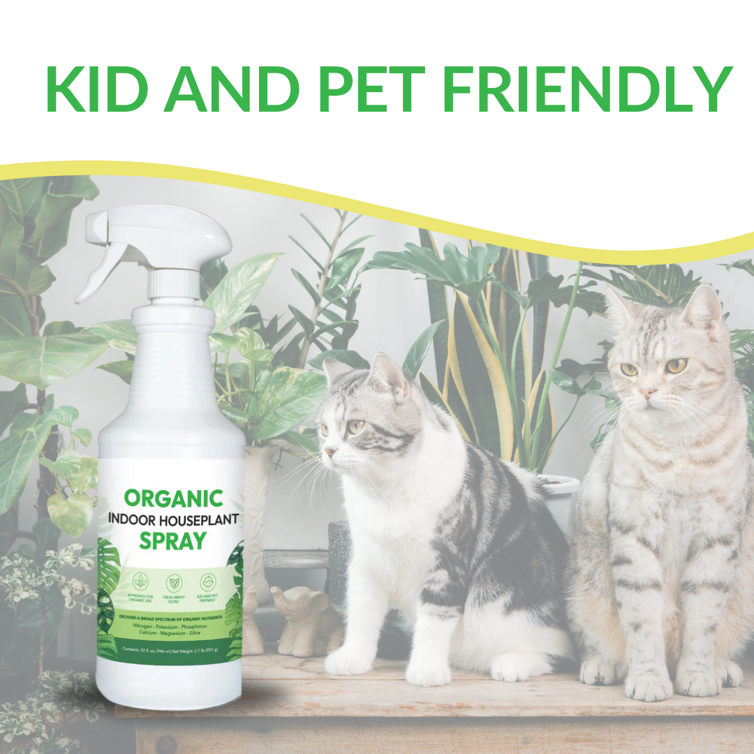Organic Indoor Houseplant Spray - 32oz (Case of 12 Units)
