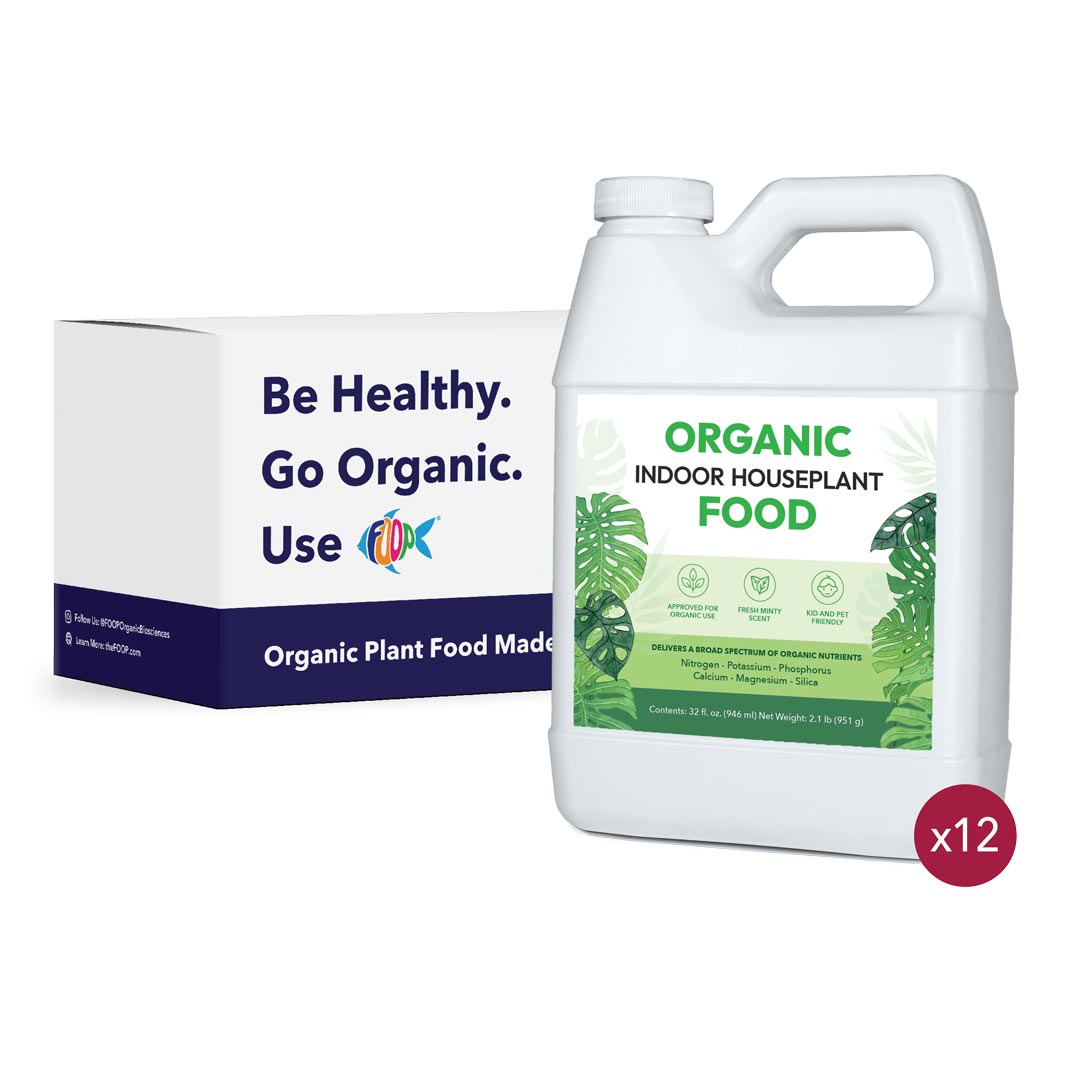Organic Indoor Houseplant Food - 32oz (Case of 12 Units)