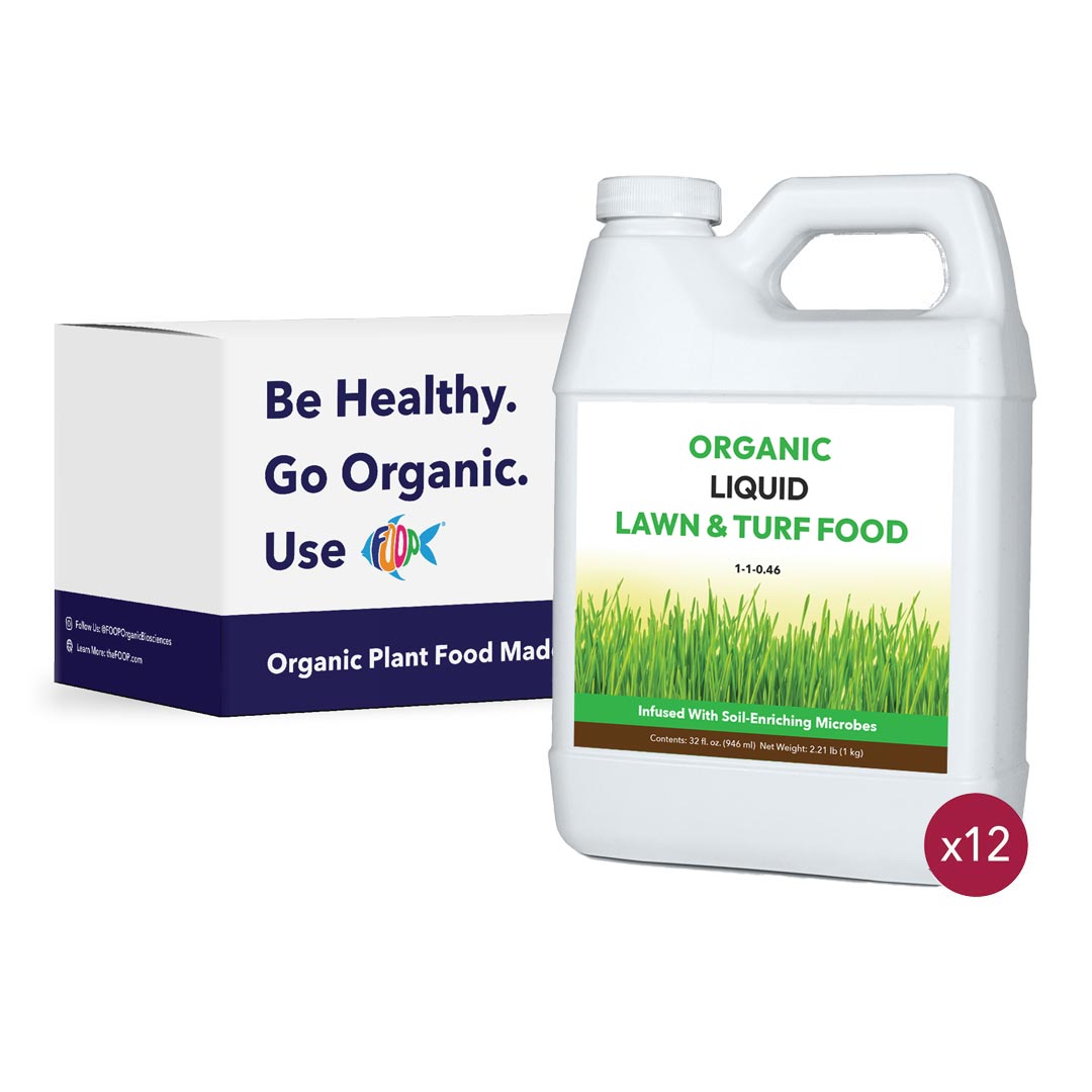 Organic Liquid Lawn and Turf Food - 32oz (Case of 12)