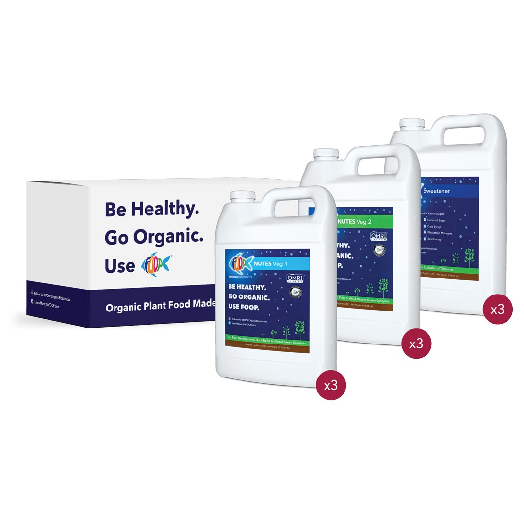 FOOP Nutes Veg Gallon Retail Bundle