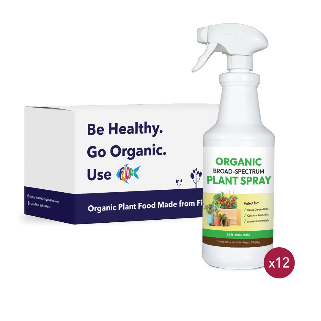 Organic Broad-Spectrum Plant Spray - 32oz (Case of 12 Units)