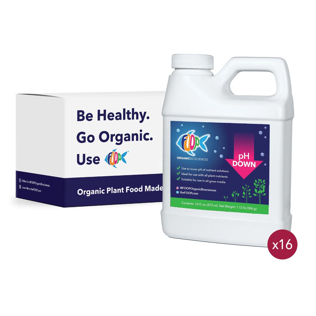 FOOP pH Up and Down - 16oz (Case of 16 Units) (Retail)