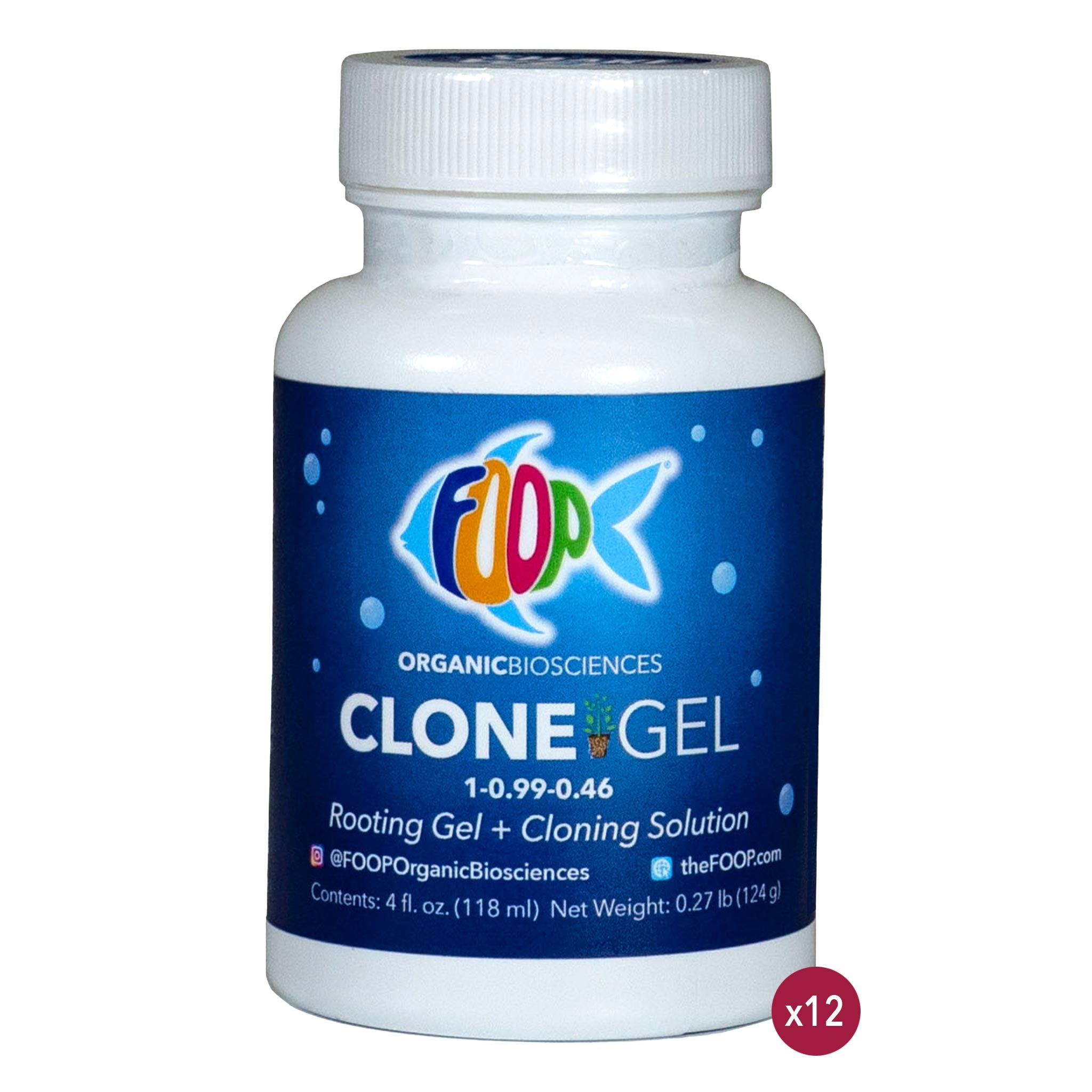 FOOP Clone Gel - 4oz (Case of 12 Units)