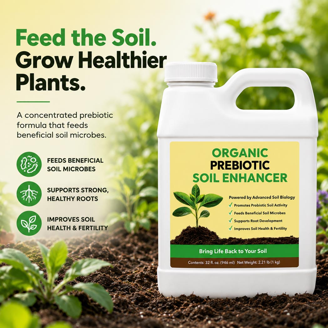Organic Prebiotic Soil Enhancer - 32oz