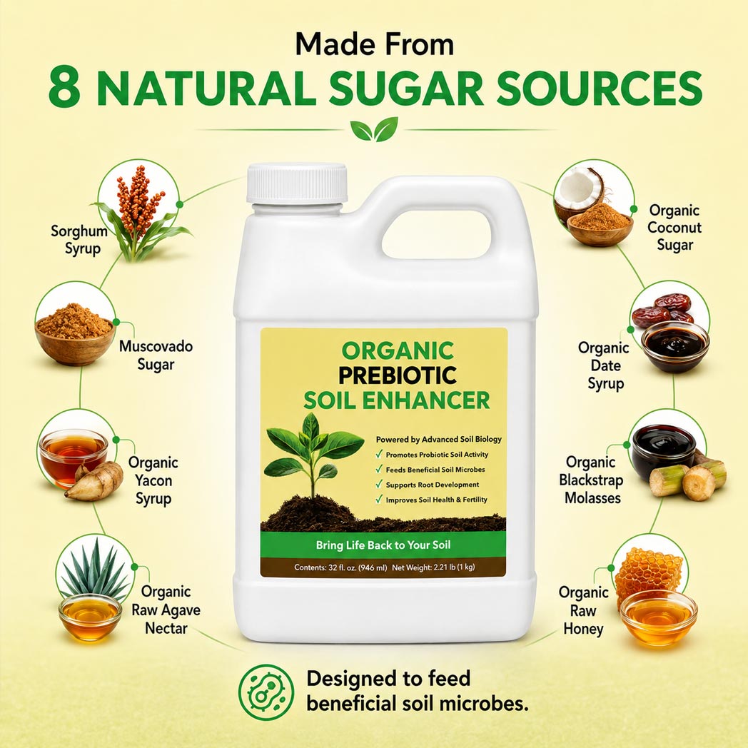 Organic Prebiotic Soil Enhancer - 32oz
