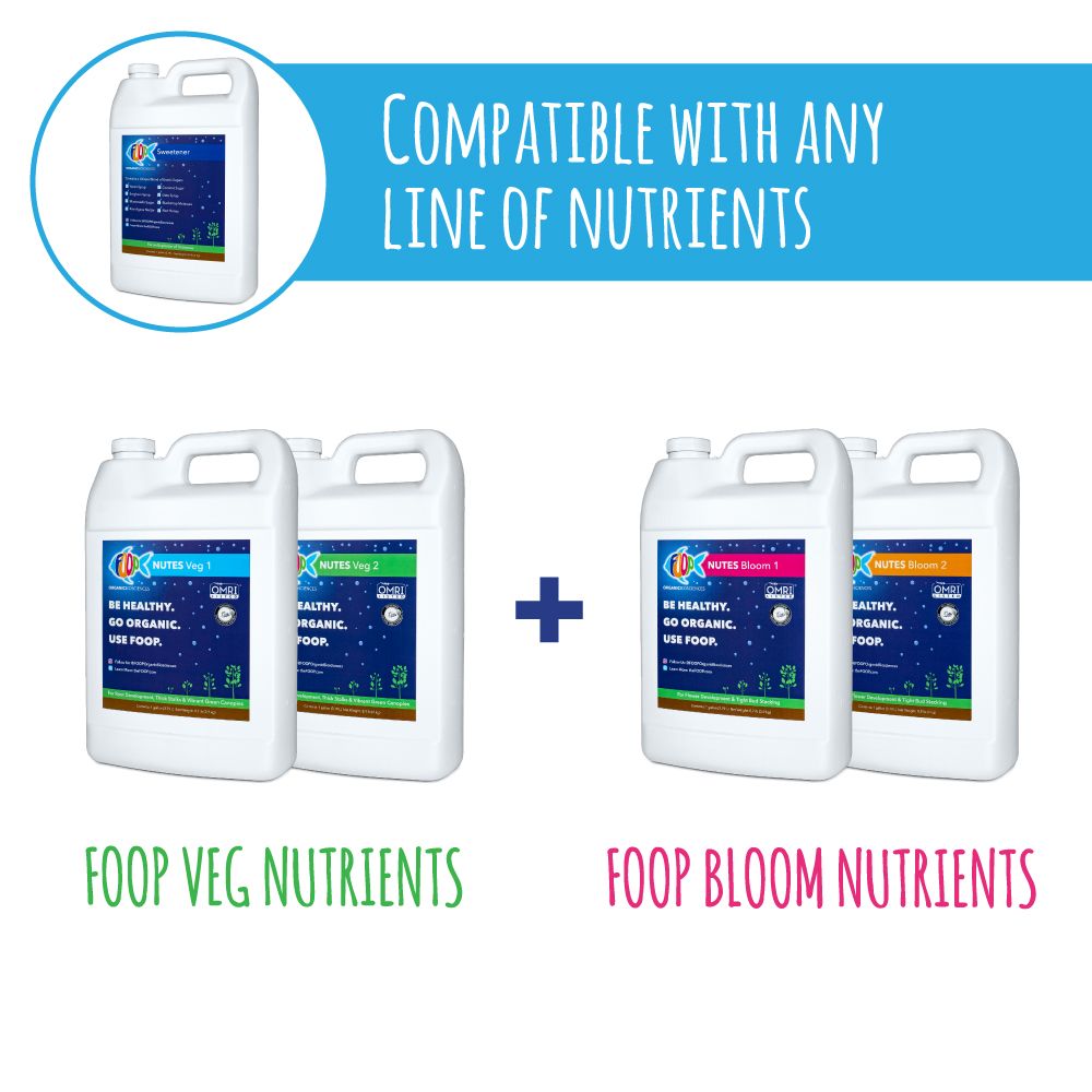 FOOP Sweetener - 1G (Case of 3 Units)
