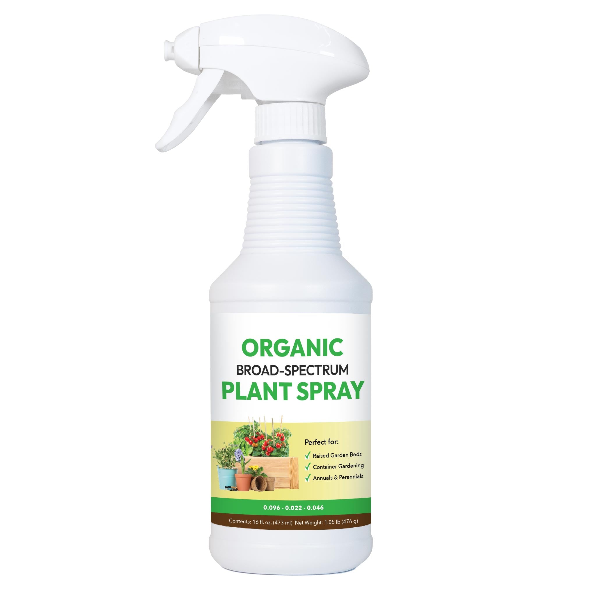 Organic Broad-Spectrum Plant Spray - 16oz