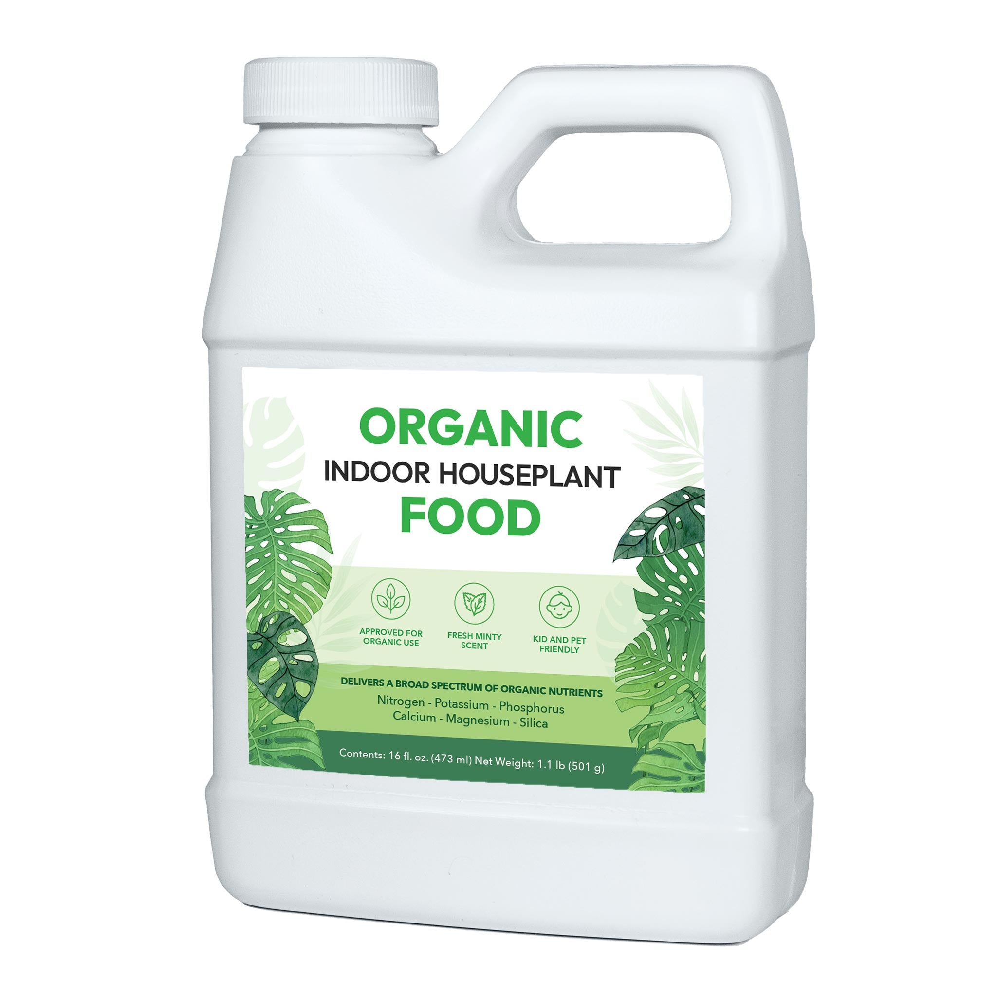 Organic Indoor Houseplant Food - 16oz