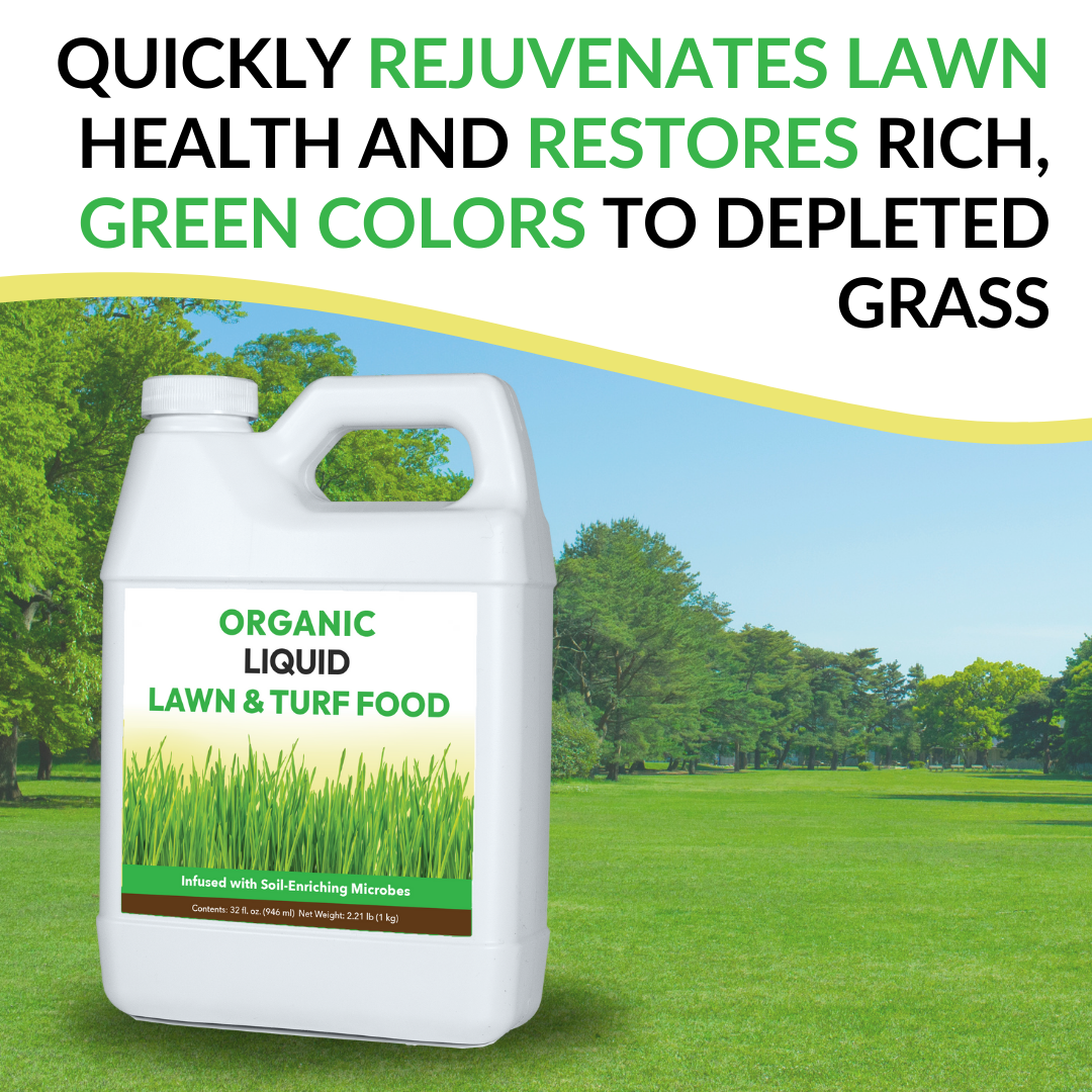 Organic Liquid Lawn & Turf Food - 32oz (2 Pack)