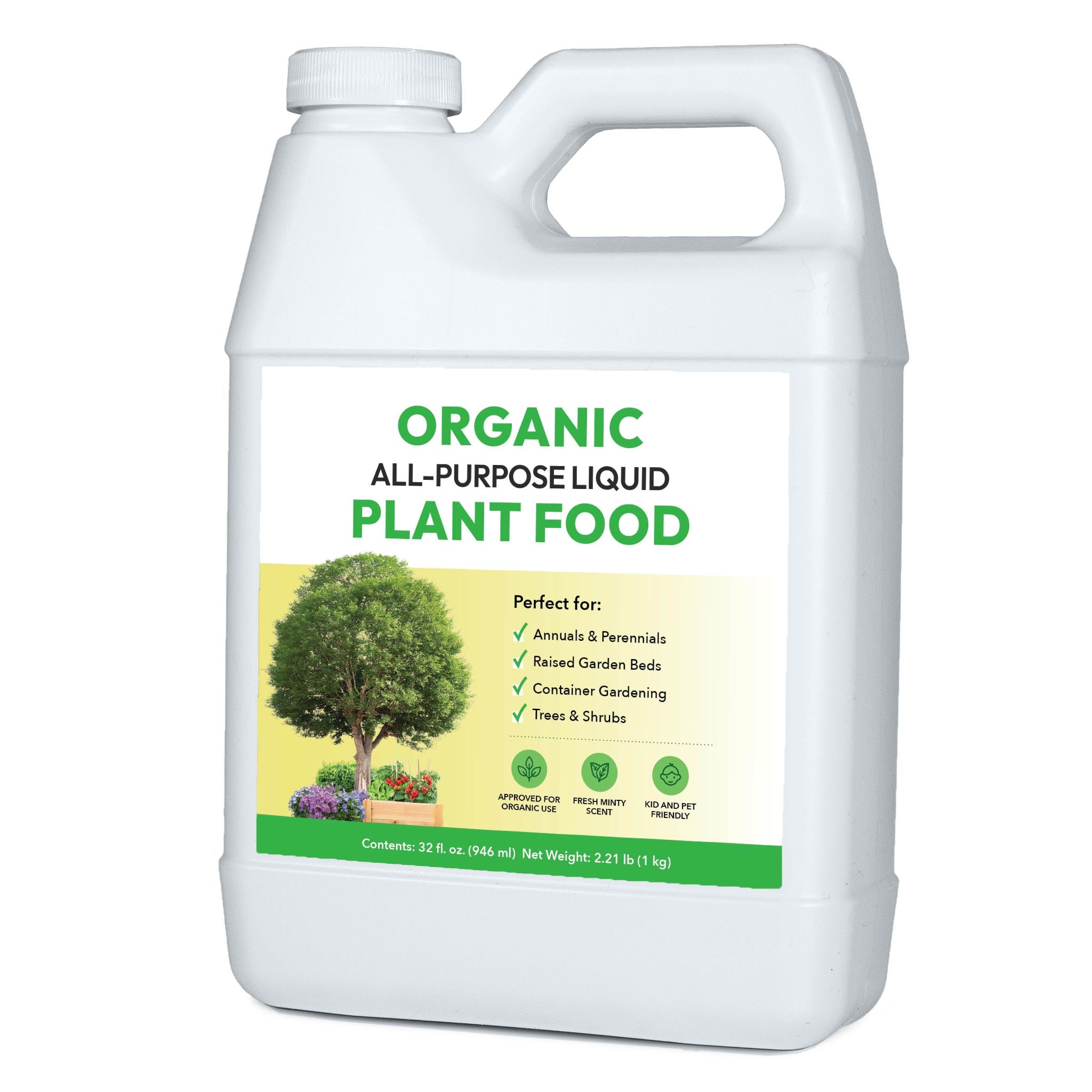 Organic All-Purpose Liquid Plant Food - 32oz