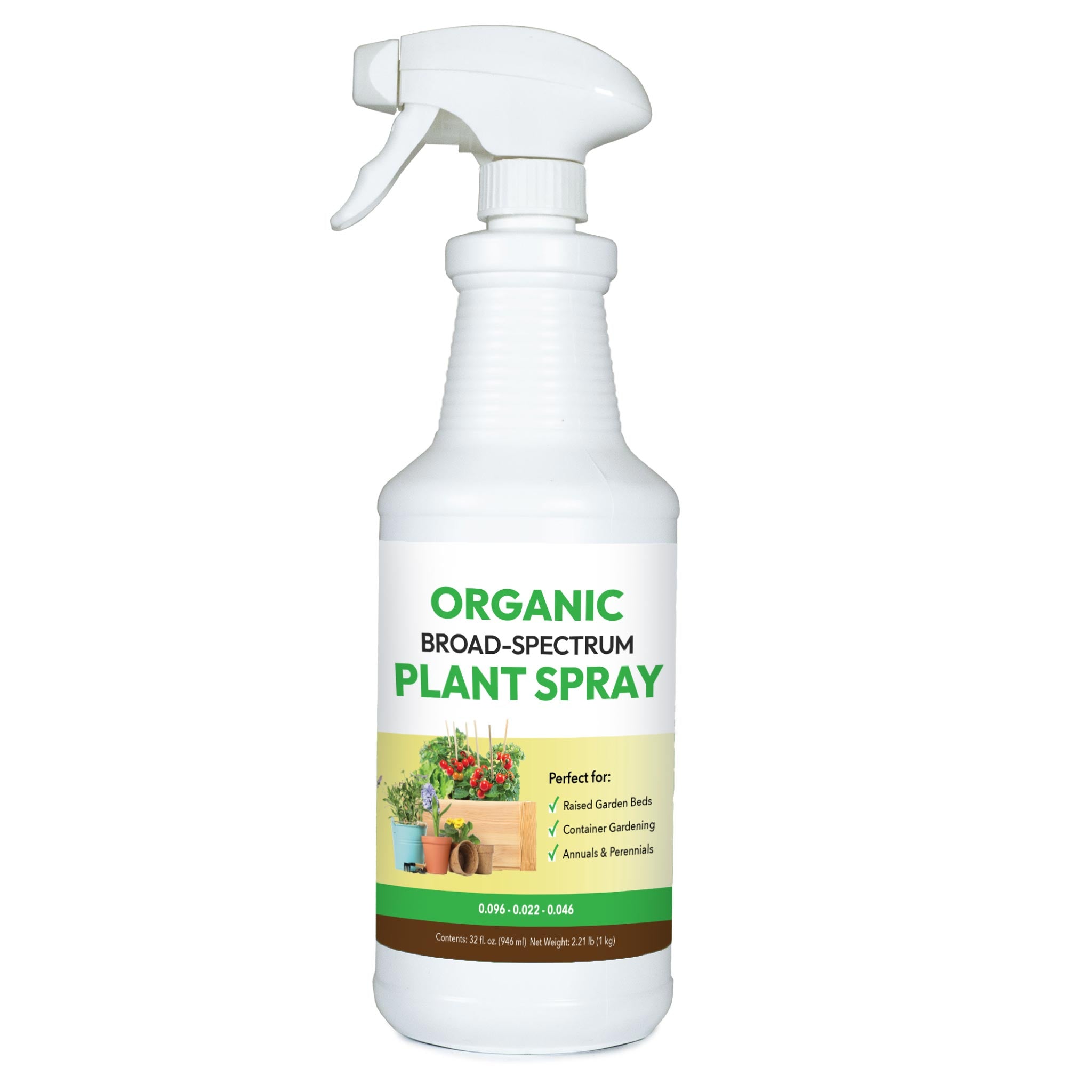 Organic Broad-Spectrum Plant Spray - 32oz