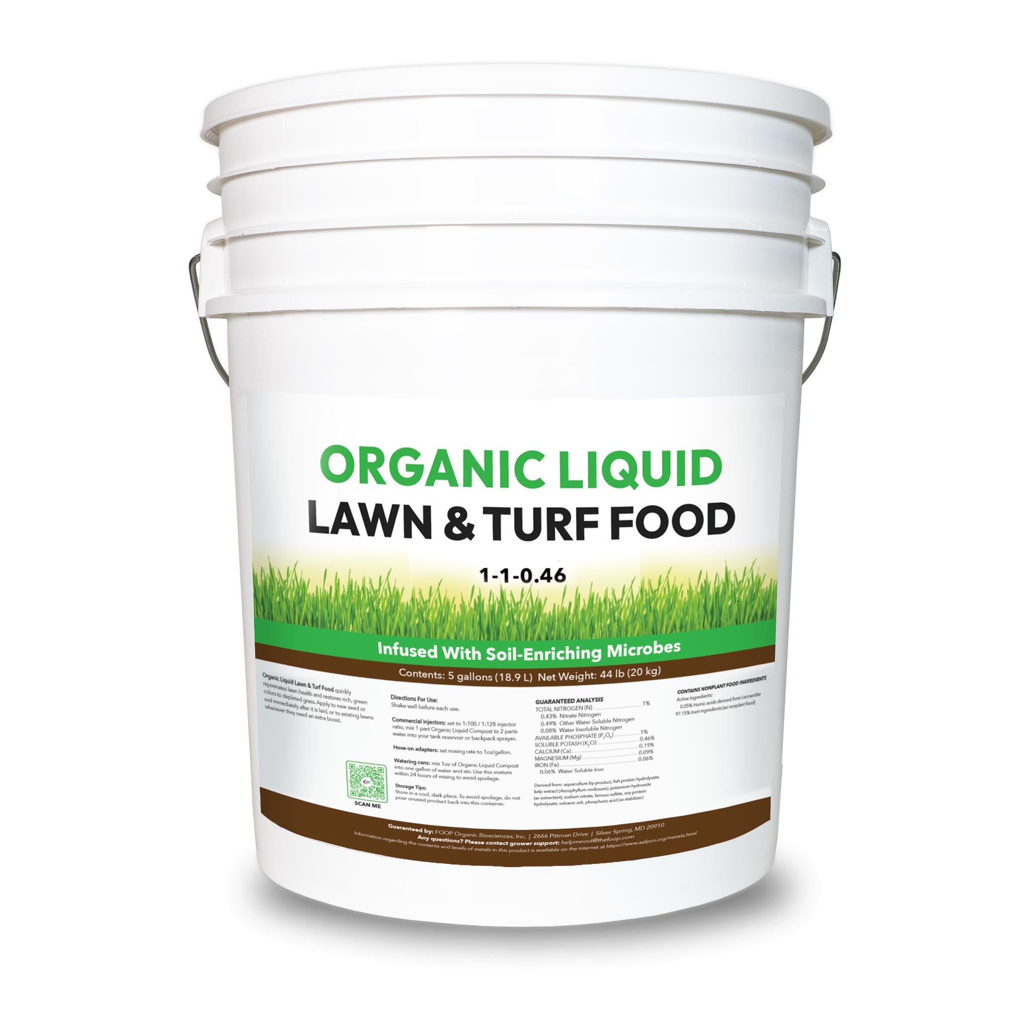 Organic Liquid Lawn & Turf Food - 5G