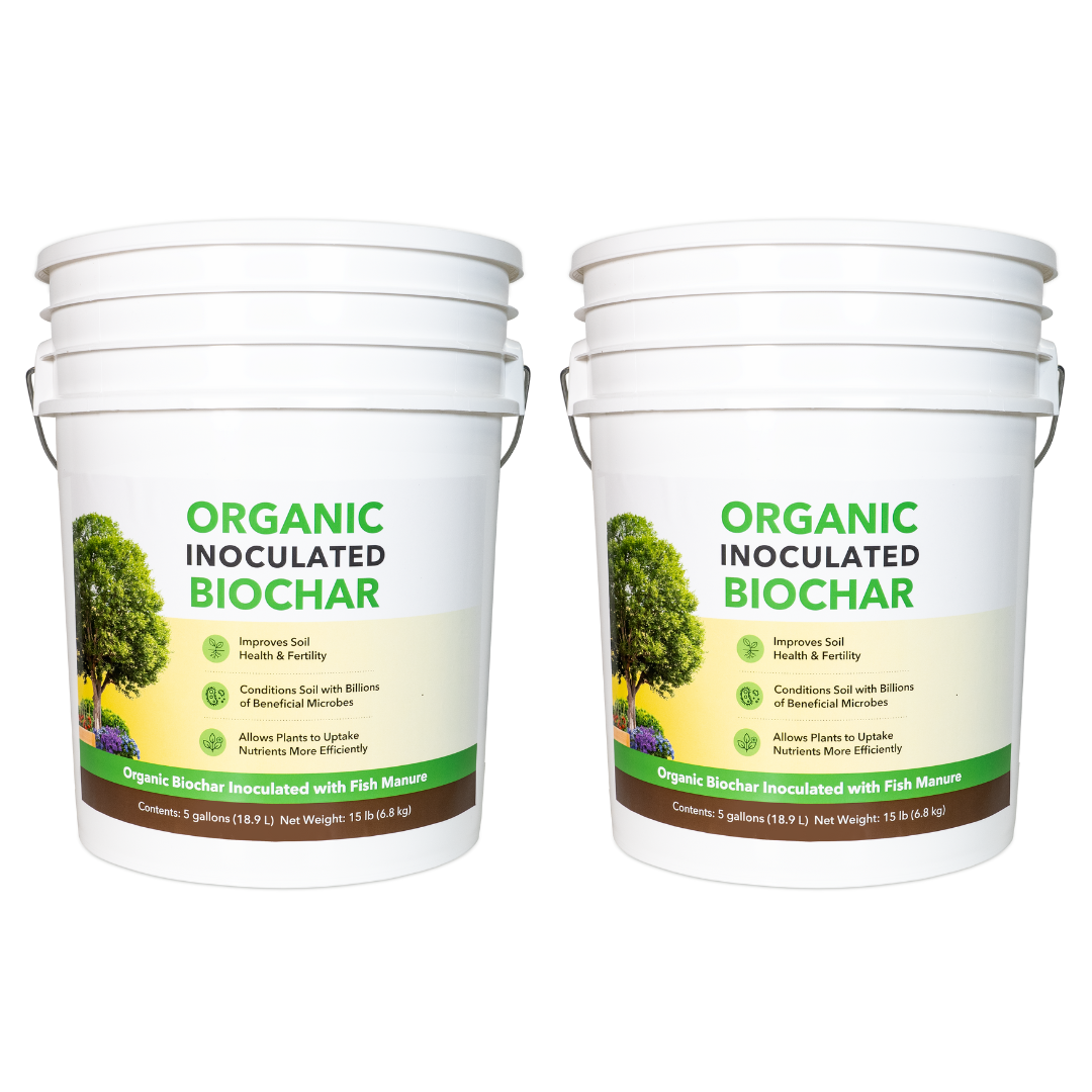 Organic Inoculated Biochar - 5G (2-pack)