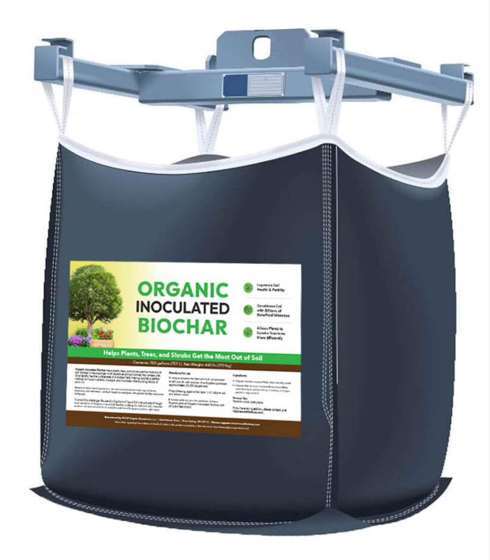 Organic Inoculated Biochar - One Yard