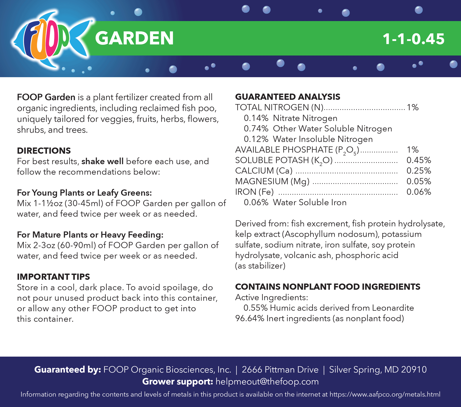 Garden - 32oz