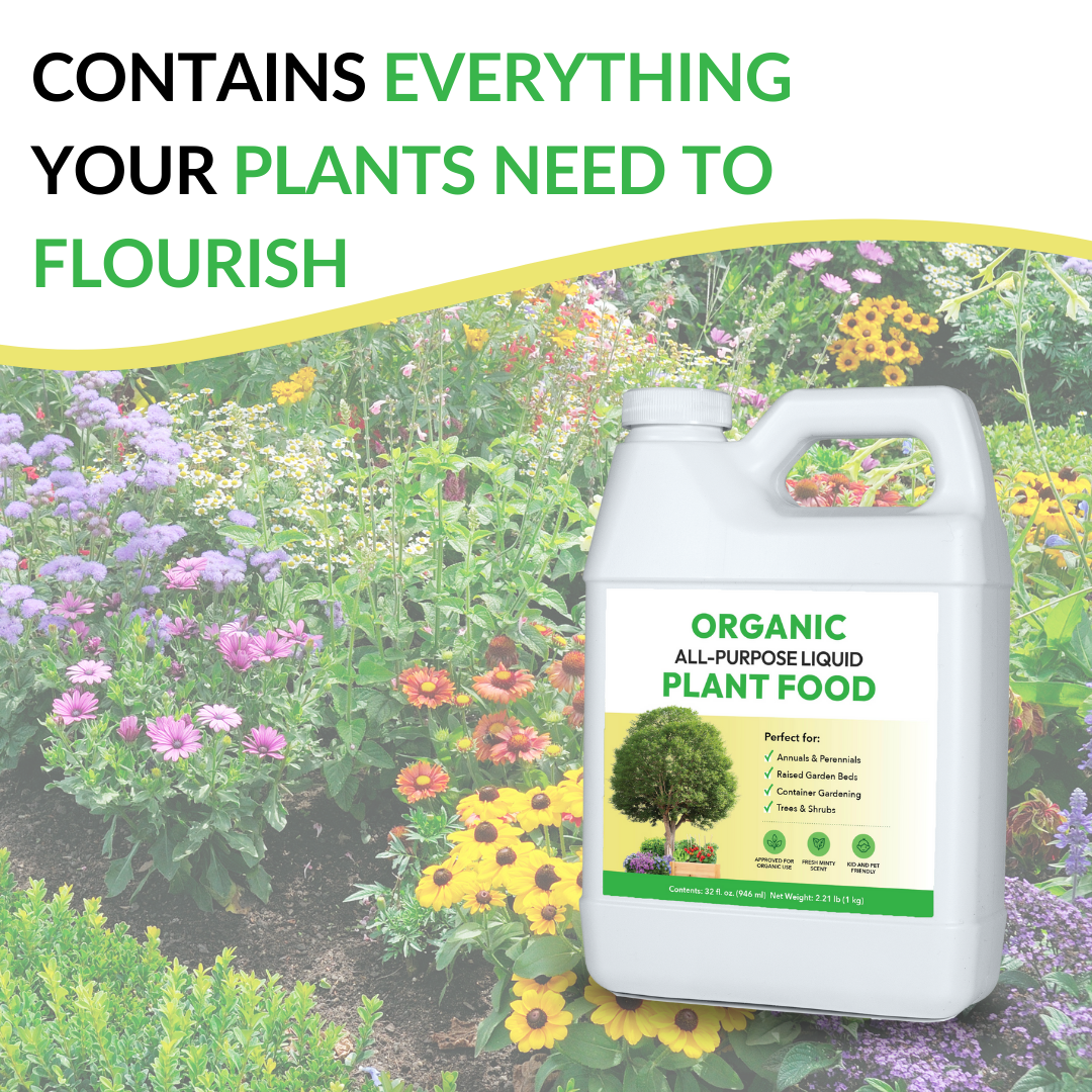 Organic All-Purpose Liquid Plant Food - 32oz