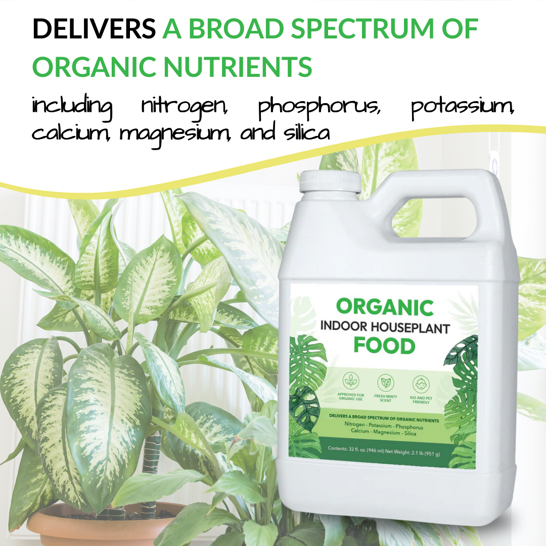 Organic Indoor Houseplant Food - 16oz (Case of 16 Units)