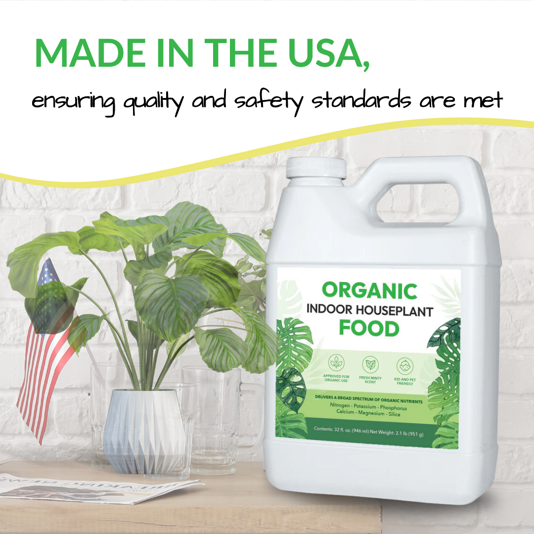 Organic Indoor Houseplant Food - 16oz