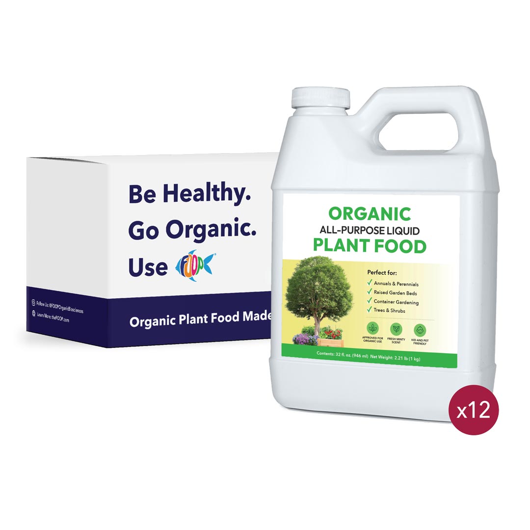 Organic All-Purpose Liquid Plant Food - 32oz (Case of 12 Units)