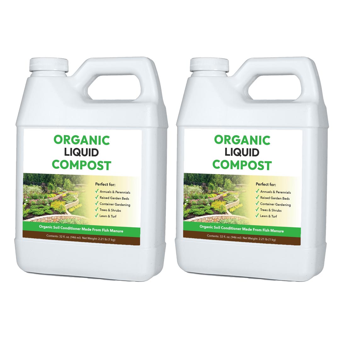 Organic Liquid Compost - 32oz (2 Pack)