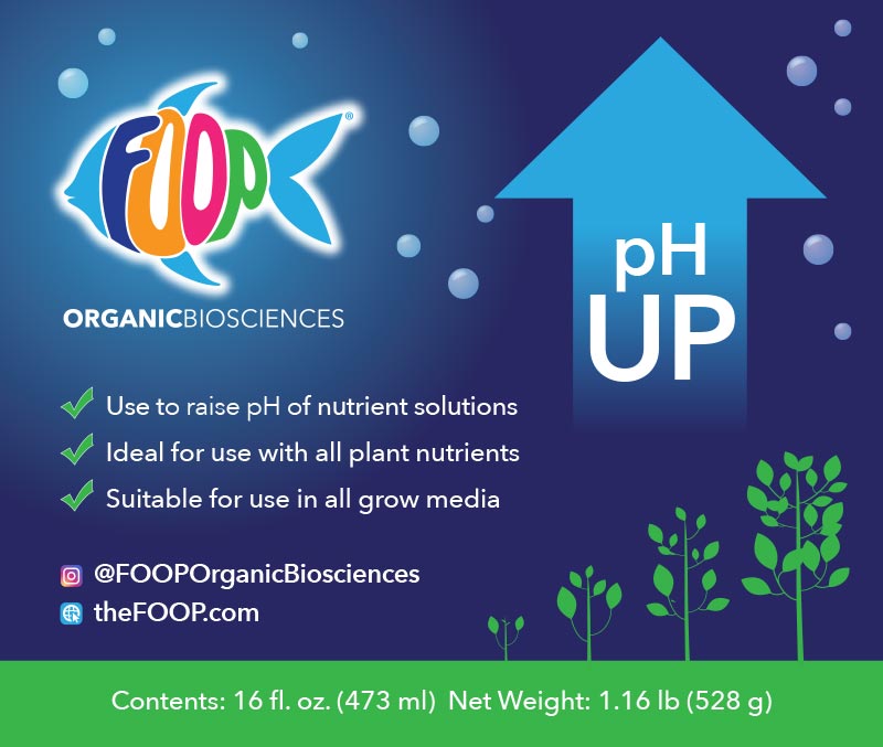 FOOP pH Up and Down - 16oz (Case of 16 Units)